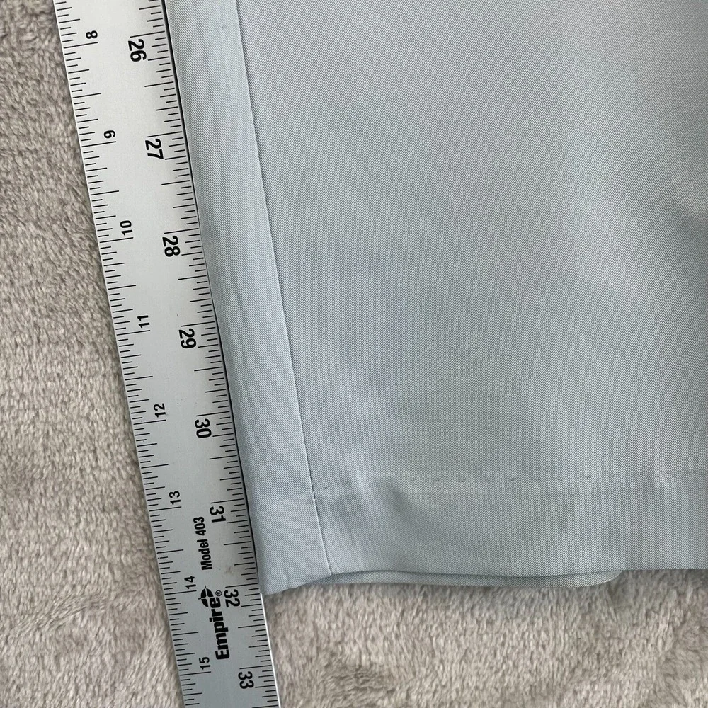 Adidas Climalite Golf Pants Men 38x32 Gray Active Perfomance Chino‎ Back Logo